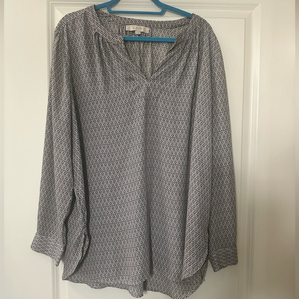 Floral Loft Long Sleeve Blouse